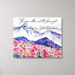 Toile Dieu est pour toujours