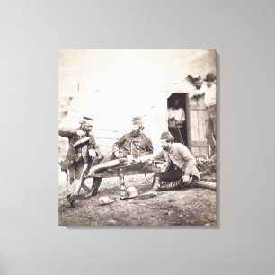 Toile Difficultés dans le camp (colonel Lowe et