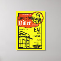Diner américain des années 1950