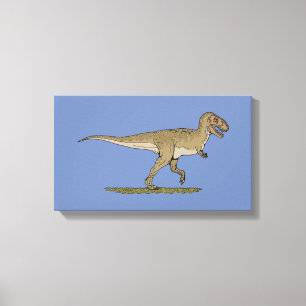 Toile Dinosaure crétacé Tyrannosaurus rex