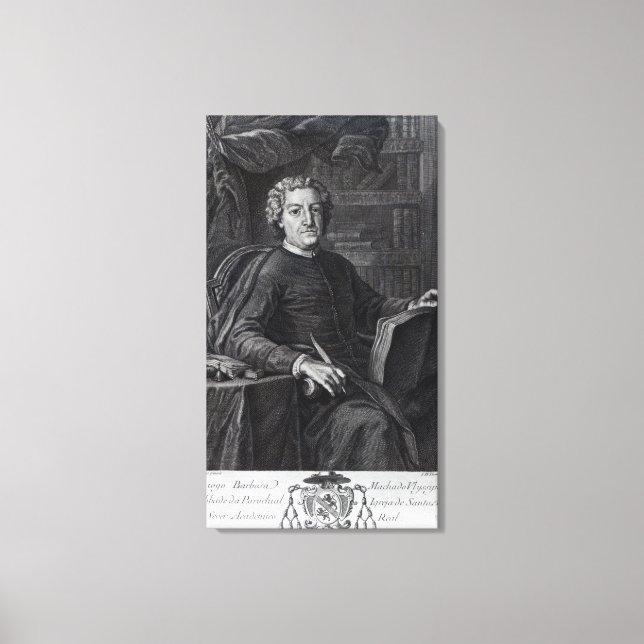 Toile Diogo Barbosa Machado (Recto)