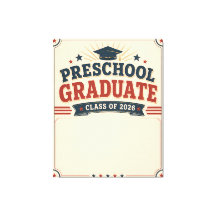 Diplômé de maternelle personnalisé Promotion 2026