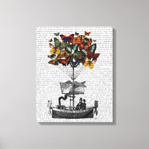 Toile Dirigeable de papillon