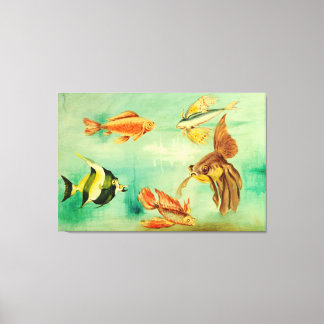 Toile dittico acquario de 48,00 po x 32,00 po