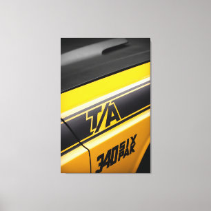 Toile Dodge Challenger T/A 340 Six Pak Pack Mopar 1970