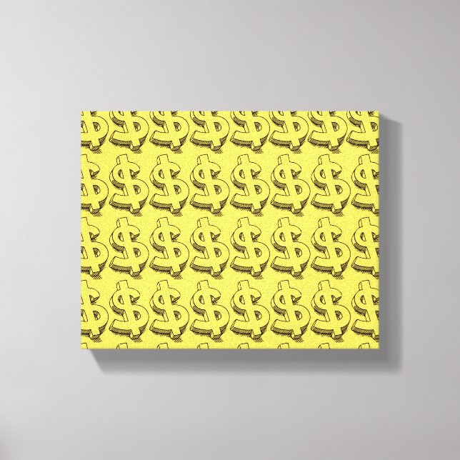 Toile dollar or (Recto)