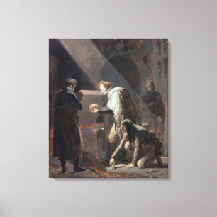 Toile Dominique Vivant Denon remplaçant des os
