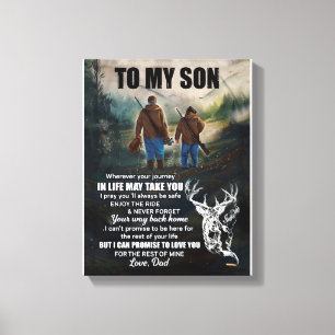 Toile Don Son Lettre À Mon Fils Amour De Papa