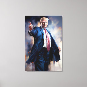 Toile Donald Trump FFFFA [Personnages célèbres Art]