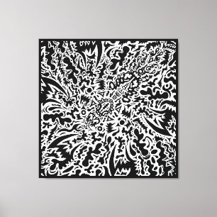 Toile Doodle Original 9sur26