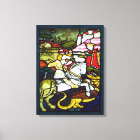 Double en verre de dragon et St. George