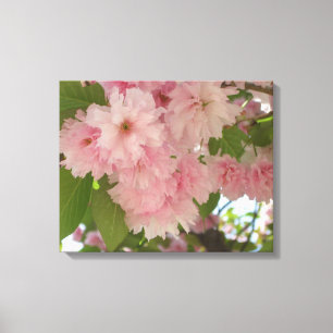 Toile Double floraison cerisier II printemps fleuri