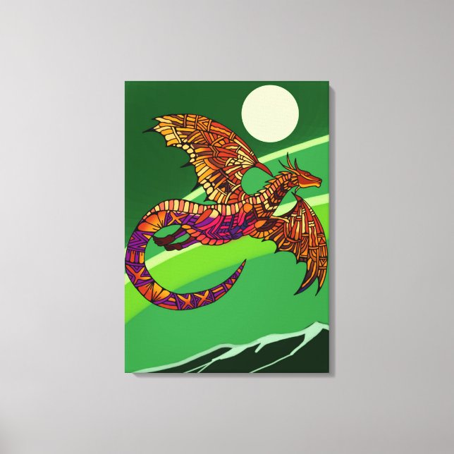 Toile Dragon (Recto)