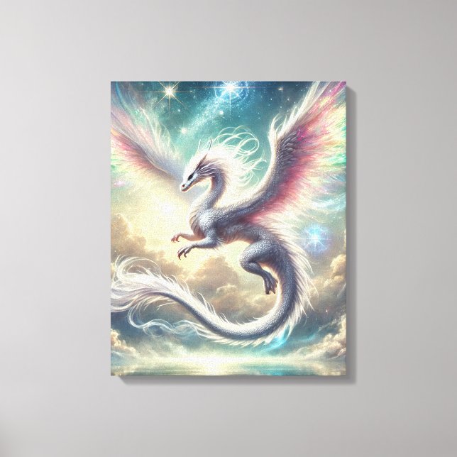 Toile Dragon Blanc (Recto)