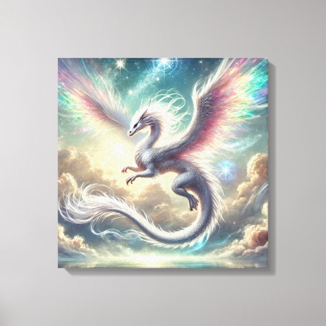 Toile Dragon Blanc (Recto)