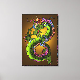 Toile Dragon chinois