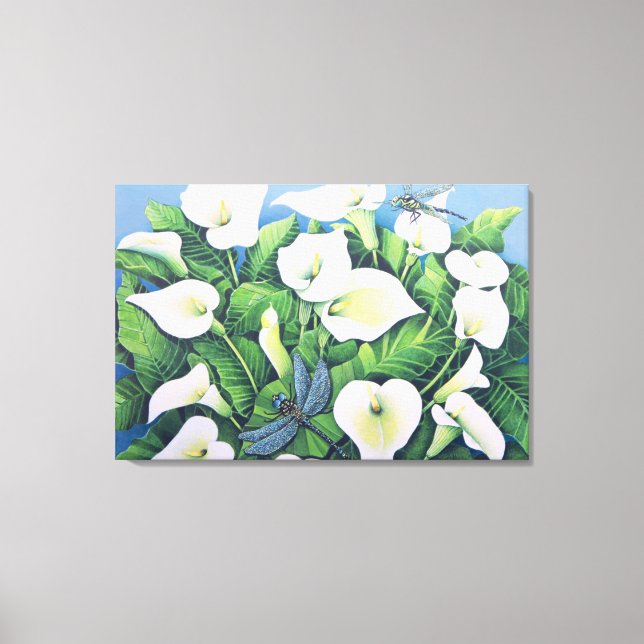 Toile Dragon Flies (Recto)