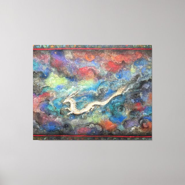 Toile Dragon in the Clouds (Recto)