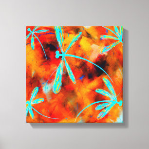 Toile Dragonfly Desert