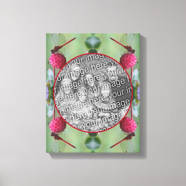 Toile Dragonfly On Dogwood Fruruits Créez votre propre p (Recto)