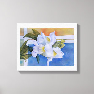 TOILE DRAGONS SNAP BLANCS PEINTS CANVAS WRAPELÉS