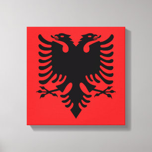 Toile Drapeau albanais