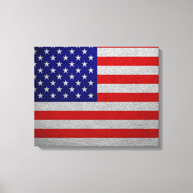 Toile Drapeau américain (Recto)