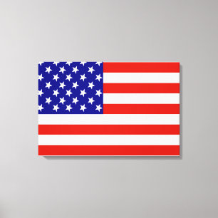 TOILE DRAPEAU AMÉRICAIN