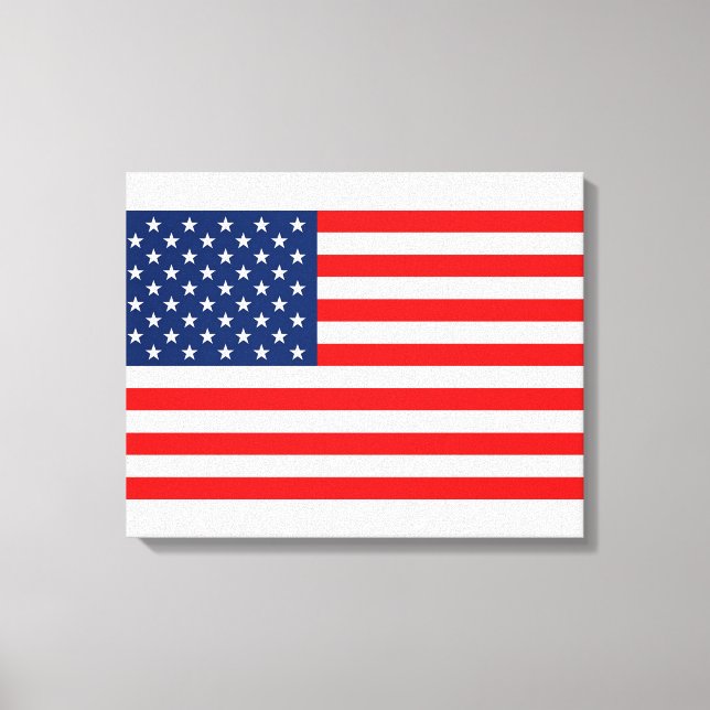 Toile Drapeau américain (Recto)