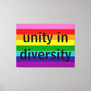 Toile Drapeau arc-en-ciel Original 8 bandes LGBT Gay pri