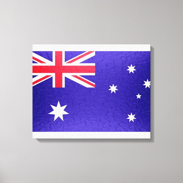 Toile Drapeau Australie (Recto)
