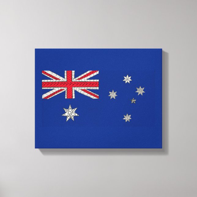 Toile Drapeau australien (Recto)