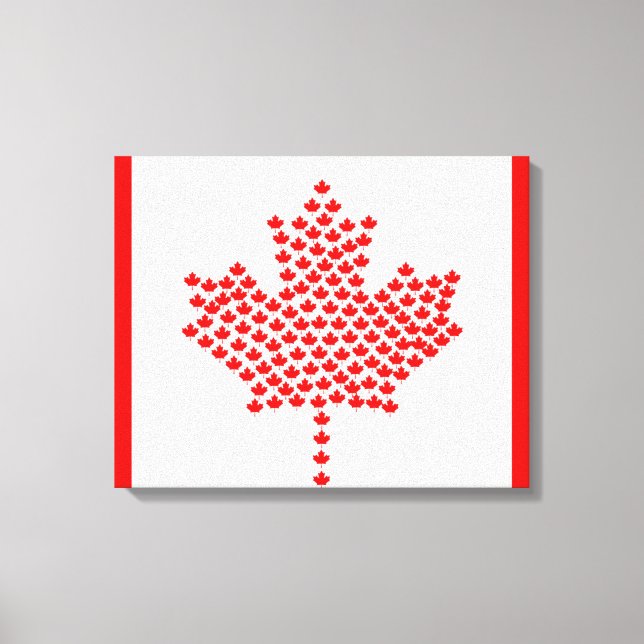 Toile Drapeau canadien (Recto)