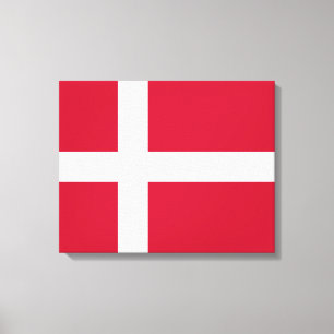 Toile Drapeau danois