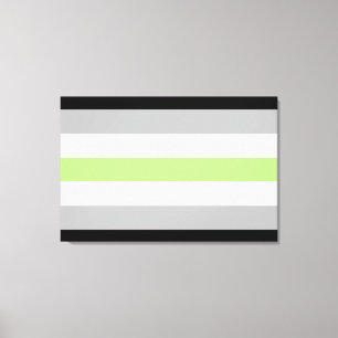 Toile Drapeau de fierté agender
