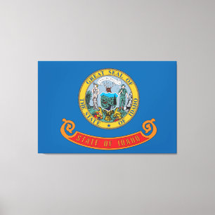 Toile Drapeau de l'État d'Idaho