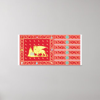 Toile Drapeau de Venise, Italie (Venezia, Vénétie, Itali