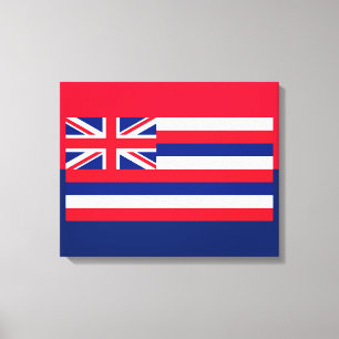 Toile Drapeau d'État d'Hawaii