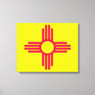 Toile Drapeau du Nouveau Mexique