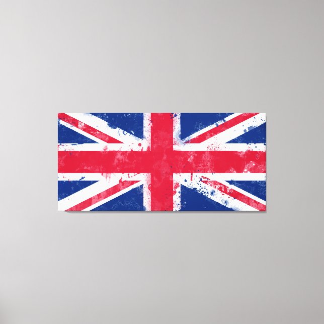 Toile Drapeau du Royaume-Uni ou de l'Union Jack (Recto)