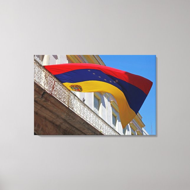 Toile Drapeau du Venezuela (Recto)