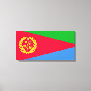 Toile Drapeau érythréen (Érythrée)