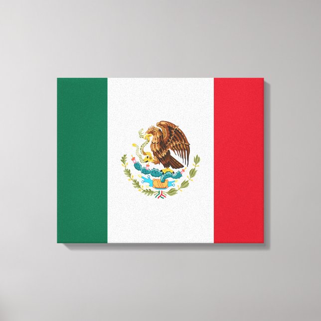 Toile Drapeau mexicain (Recto)