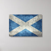 Drapeau national écossais, version Vintage