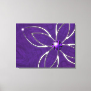 Toile Dream in Amethyst Canvas Print