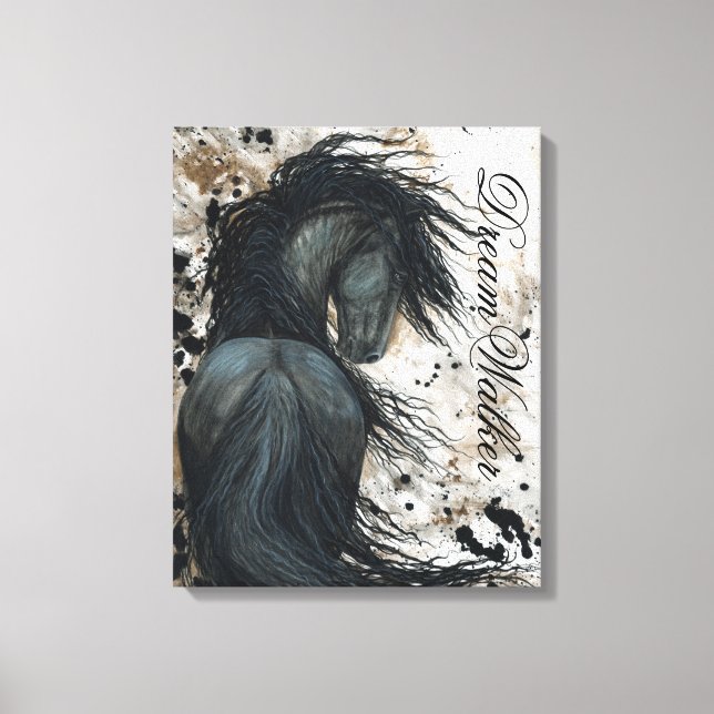 Toile DreamWalker Canvas Art Horse print par Bihrle (Recto)