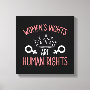 Toile Droits des femmes Les droits des femmes sont des d