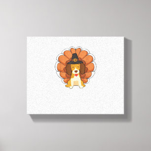 Toile Drôle Beagle Turquie Drôle Thanksgiving Chien Tee