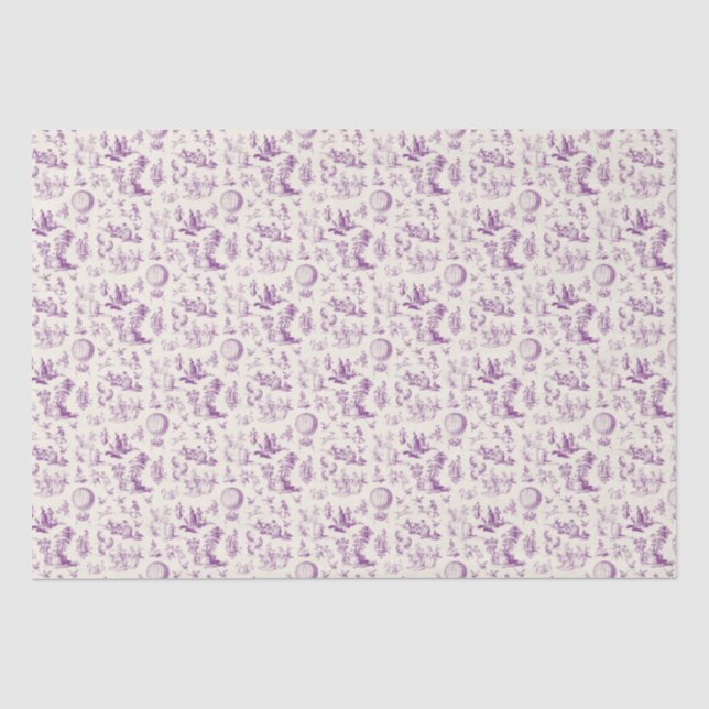 Toile du jouy  seidenpapier (Vorderseite)