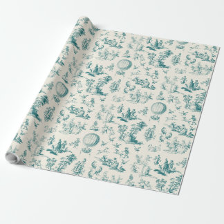 Toile du jouy wrapping paper geschenkpapier